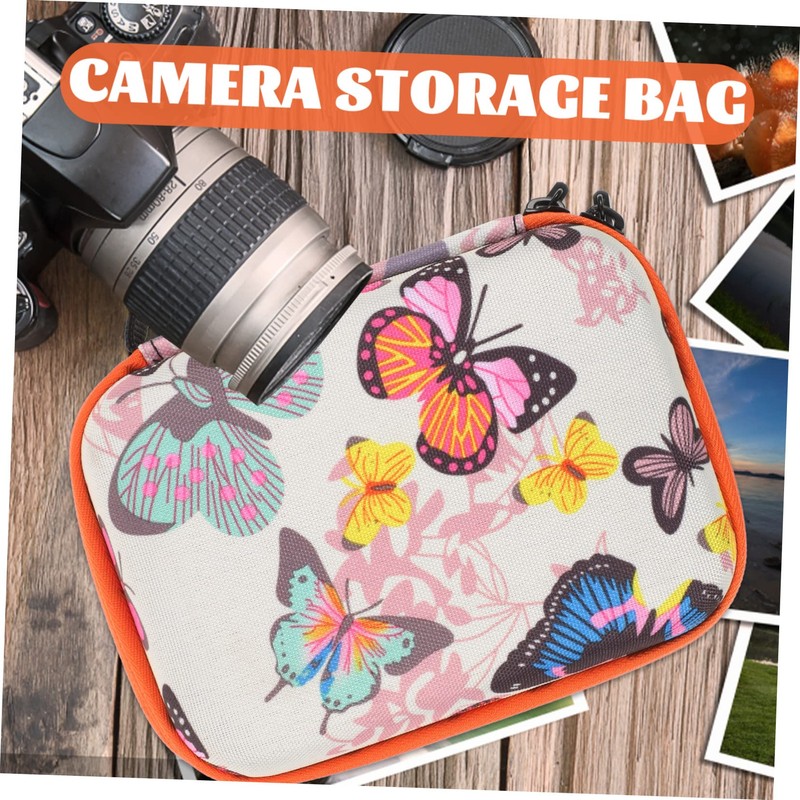 Tofficu Camera Case Zipper Bag Portable Outdoor Camera Pouch for