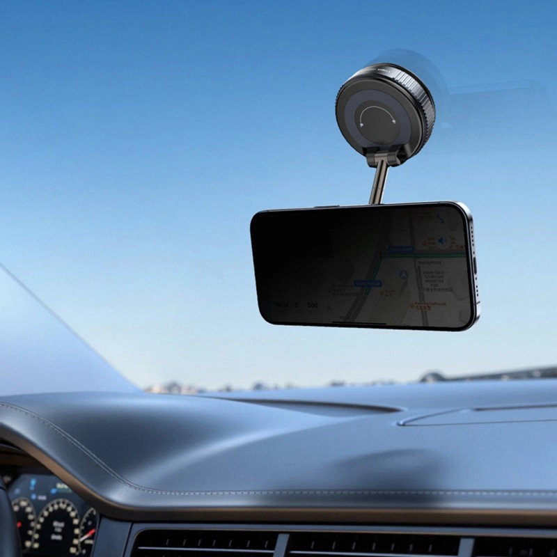 Ulanzi SK-25 MagSafe Vacuum Suction Phone Mount 360° Adjustable Car