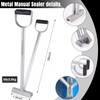VEMOKO Professional Hand Seamers - Sheet Metal Tools, 2-in-1 Standing