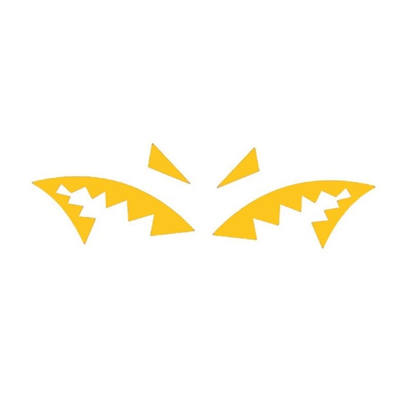 JINYUNDUOSP Antenna Shark Teeth Fin Vinyl Overlay Decal Compatible with