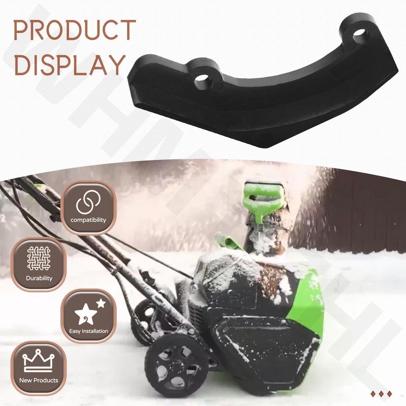 Pair of Snow Thrower Blower Wear Pads Compatible with Greenworks