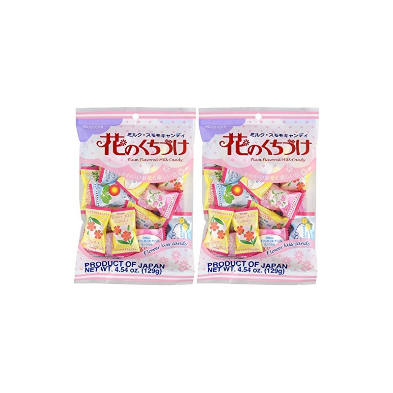 Kasugai Hana no Kuchizuke Candy 4.54oz (2 Pack)