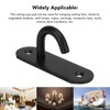 5pcs Ceiling Hook Pad Thickened Black Stainless Steel Baking Painting
