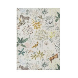 Coucke Tanzania Printed Linen Tea Towel 50 x 75 cm