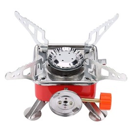 HUGEE Portable Gas Stove - Mini Gas Camping Stove, Gas Stove Camping Stove, Folding Metal Canister, Stove Camping Gas Stove for Hiking, Picnic, Trekking and Outdoor Activities