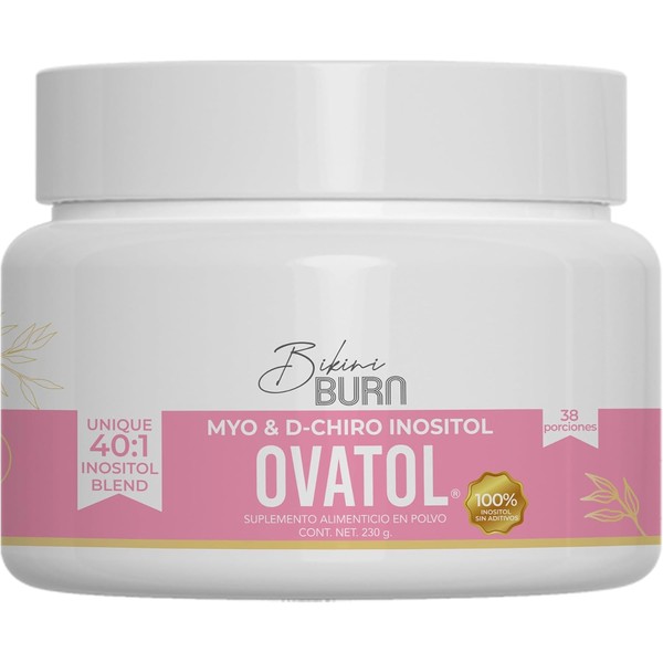 Bikini Burn Inositol Ovatol® Inositol puro 6000mg por porción |