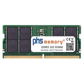PHS-memory 32 GB RAM Memory Module Compatible with Ugreen NASync DXP480T Plus DDR5 SO DIMM 4800MHz PC5-38400-S