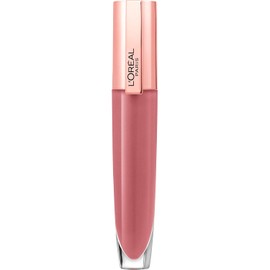 L'Oreal Paris Glow Paradise Hydrating Lip Balm-in-Gloss with Pomegranate Extract and Hyaluronic Acid, ultra-gentle, non-sticky formula, Feathery Fleur, 0.23 fl oz