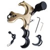 xxiaojun Compound Bow Aid Releaser with Wrist Straps and Adjustment