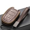 Vitodeco Genuine Leather Smart Key Fob Case Cover Protector with