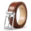 DQT Men Cordovan Leather Belt Gift Box Set