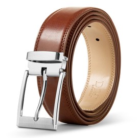 DQT Men Cordovan Leather Belt Gift Box Set