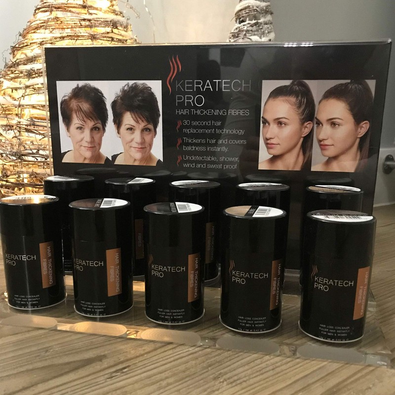 Hair Fibres by Keratech Pro 12ml | Instantly Fuller Hair