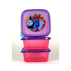 Zak Designs Thomas the Tank Re-usable Sandwich Box Set
