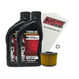 Cyclemax Standard KPO Oil Change Kit compatible with 2020-2025 Kawasaki KLX230