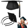 Gaduupa Grad Caps Headband Insert Square Firm Anti-Fall Hair Band