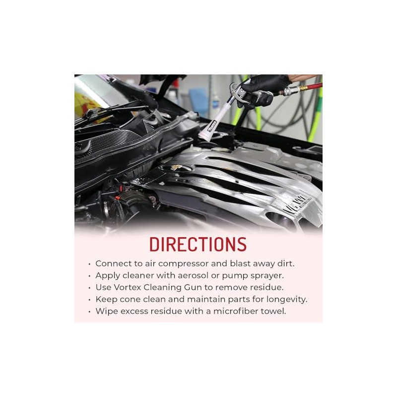 HI-TECH Vortex II Air Cleaning Gun – Pro Auto Detailing