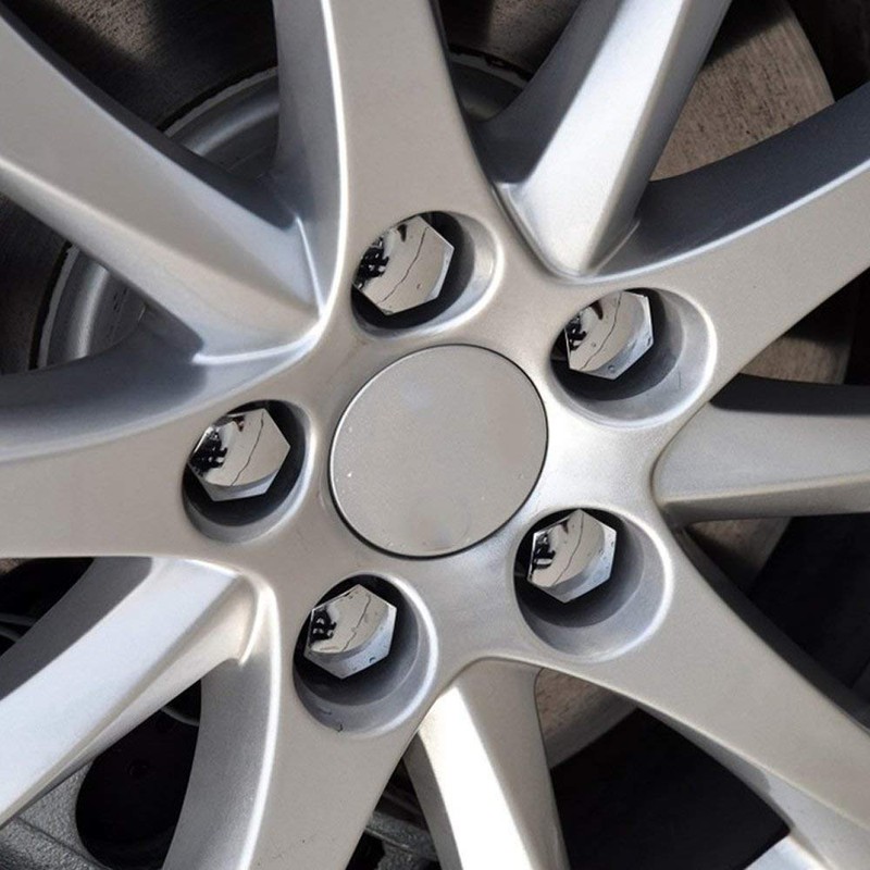 showll 20 x Caps Set Wheel, Nuts Caps Wheel Bolts
