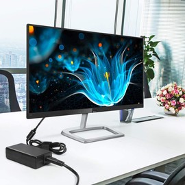 TAIFU 19V 2.1A Power Supply for HP Pavilion Monitor ADPC1945 IPS LED Full HD Display HP 22f 22y 24f 27f 27fh 24y 24fh 27fw 27w 27q 22w 24w 32s 27xq Gaming Monitor Charger Charging Cable