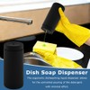 Dish Soap Dispenser, Silicone Squeeze Bottle for Dishwashing Liquid, 8.5