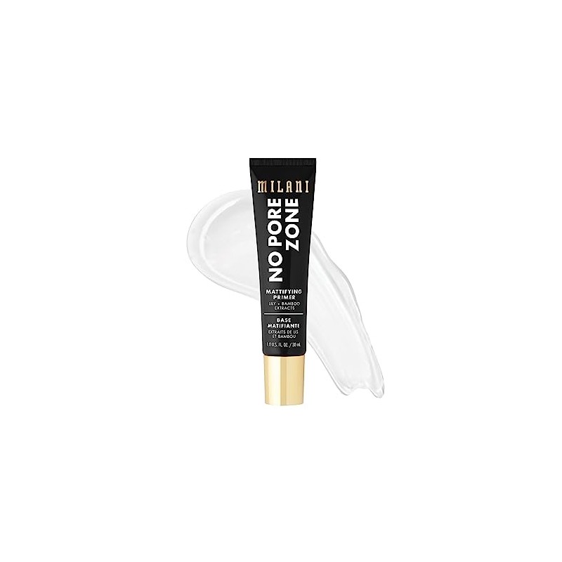 Milani Sin Poro Zone Mattifying Primer para Maquillaje (1.0 FlOz.)-