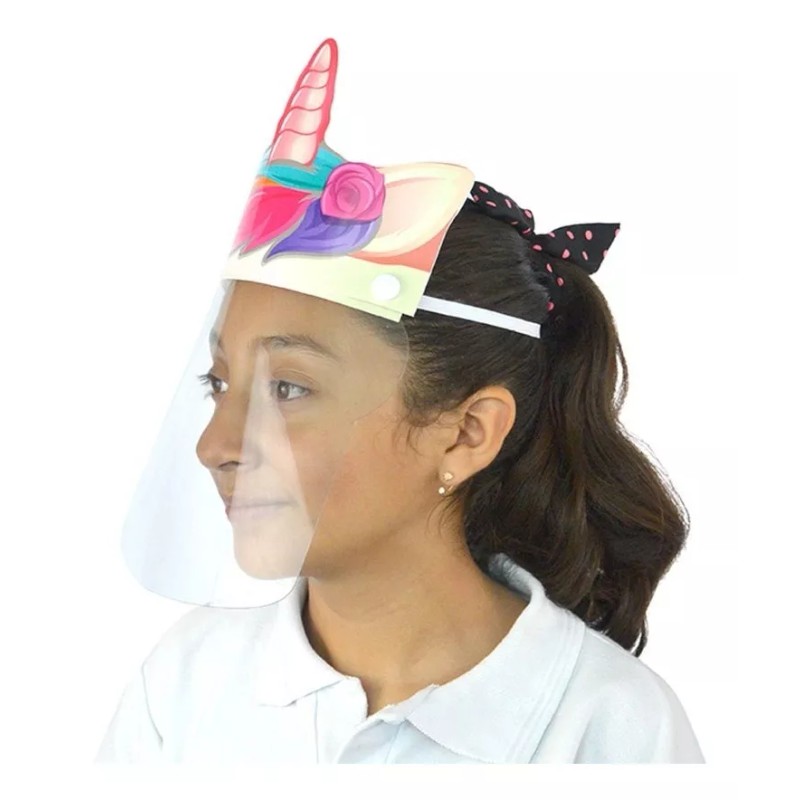 Mermaids 123 Careta Protectora Infantil Unicornio Diseño Desmontable