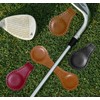 Adhere Golf Marker, Leather Magnet, Base, Rust Free Clip, Both