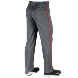 Champro Triple Crown OB Open-Bottom Baseball Pants with Side-Piping Braid, Adjustable Inseam, and Reinforced Sliding Areas - Large