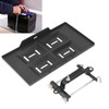 Car Battery Hold Down Tray Bracket Kit Height Adjustable Black