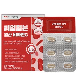 Real iron, vitamin C, folic acid / 리얼철분 비타민C 엽산