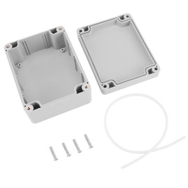 Tyenaza Outdoor Electric Box, Waterproof IP65 ABS Connection Box, Box for Electrical Indoor and Outdoor Installations (115 x 90 x 55 mm)