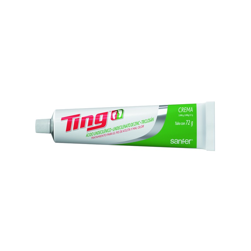 Ting Crema, Antimicótico para pie de atleta, úsalo todos los