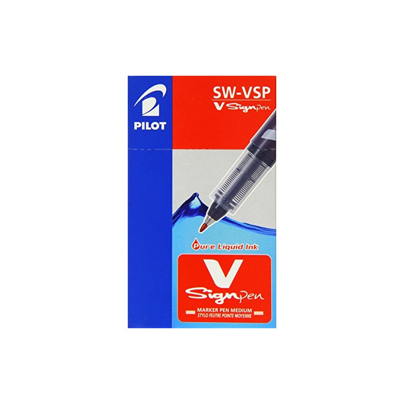 Pilot V Sign Pen Liquid Ink 2.0 mm Tip -