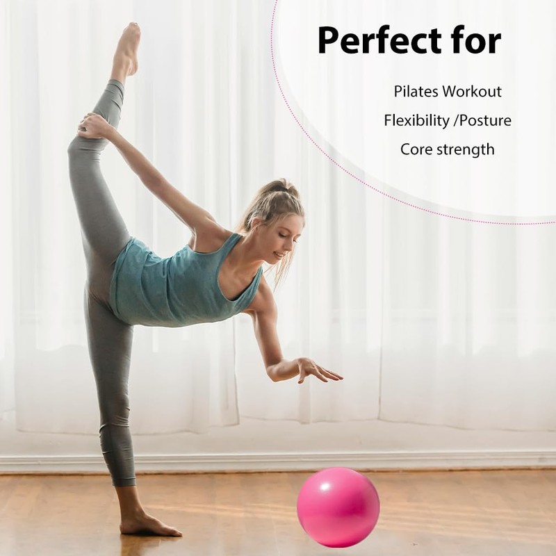 Pilates Ball, Gym Ball, Soft Pilates Ball, Small Anti Burst
