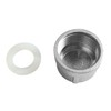 Beduan Stainless Garden Hose Caps with Washers 3/4" GHT Female