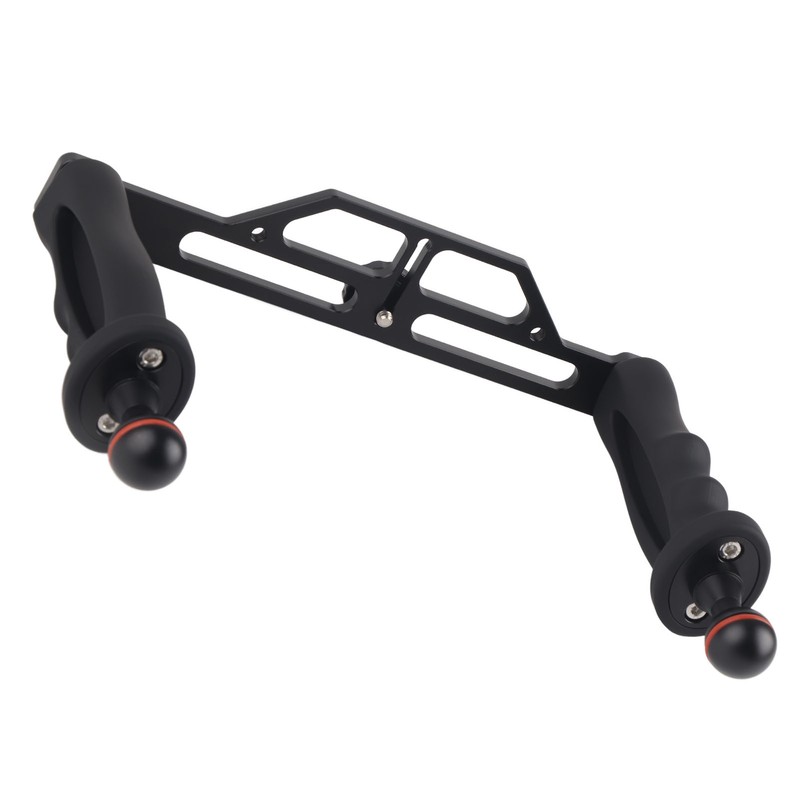 Dual Handle Aluminium Tray Stabilizer Rig Diving Underwater Camera Housings