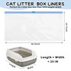 100 Count Litter Box Robot 4 and 3 Waste Bags,