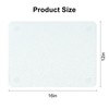 KimiDitt Tempered Glass Cutting Board, 12x16" Glass Cutting Board for