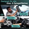 STARKL® 4 x Microfibre Cloths for Car Windows, Windows, Mirrors,
