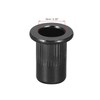TA-VIGOR 50Pcs M6 Rivet Nuts, Carbon Steel Zinc-Plated Knurled Flat