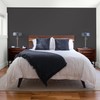 Glidden Total Interior Wall Paint & Primer All-in-One, Black Magic/Black,