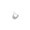 [D.Silver] Silver 925 Neon Cross Earrings Silver / [D.Silver] 실버925
