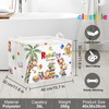 Clastyle Reading Corner School Classroom Book Basket with Handle 36L