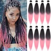 Pre Stretched Braiding Hair 26 Inch 8 Packs Long Braiding