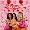 Galentines Day Party Decorations, Happy Galentine's Day Banner with Hanging