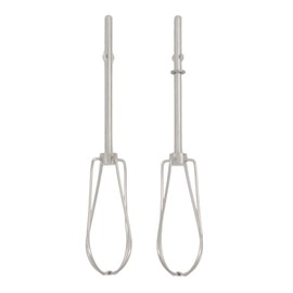 2-Pack W10490648 Hand Mixer Beaters Replacement for KitchenAid KHM920ACA0 Mixer - Compatible with WPW10490648 Beaters - UpStart Components Brand