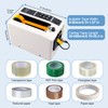 Electric Tape Cutting Machine,Automatic Tape Dispenser Cutter for Wrapping/Packing, with