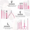 Keiby Citom Manicure Set 18pcs Professional Nail Clippers Kit Pedicure