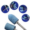 100 Pieces Whetstone Bit Set with 3mm Shank and 4mm