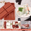 Chocolate Bar Mold Deep, Dubai chocolate bar kit,Silicone Large Thick